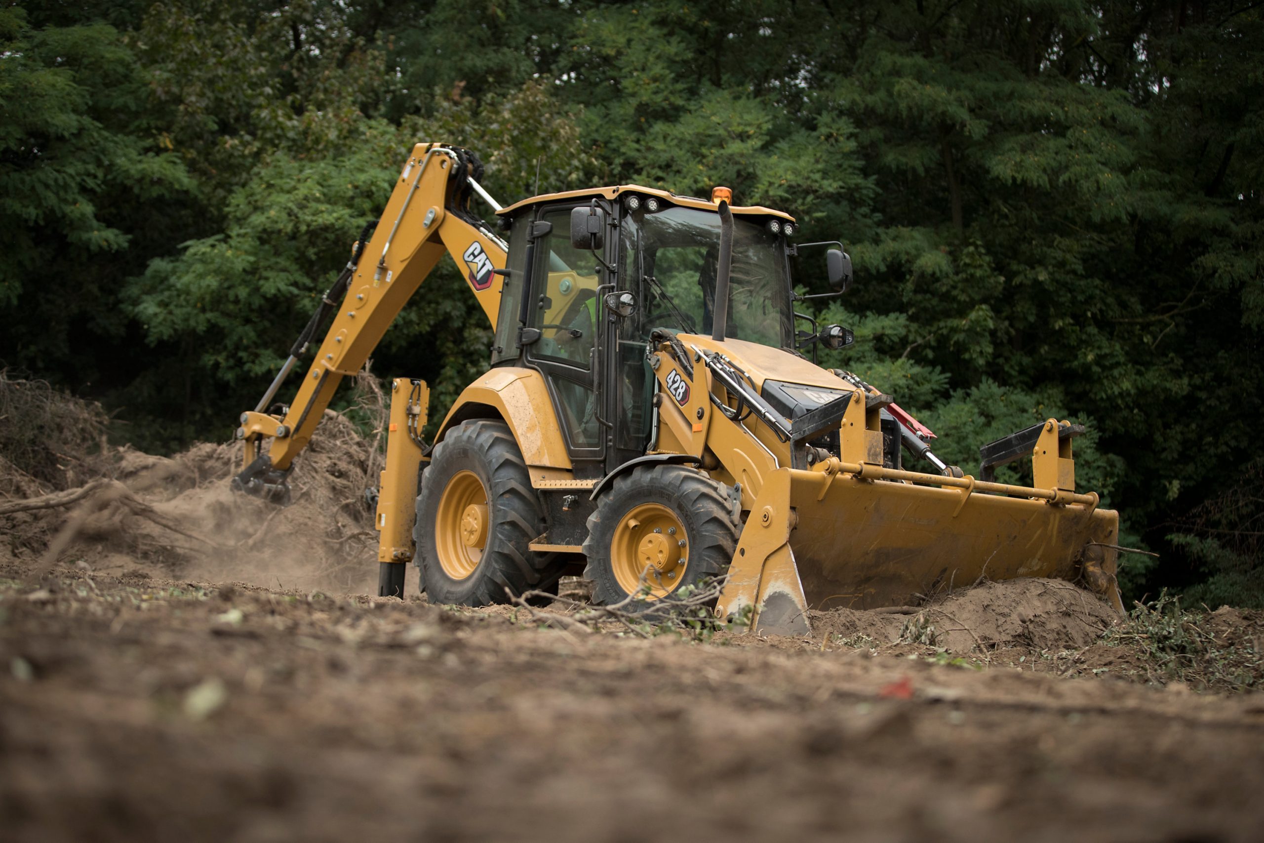 Pictures The Caterpillar 428, 432, 434 and 444 backhoe loaders PMV