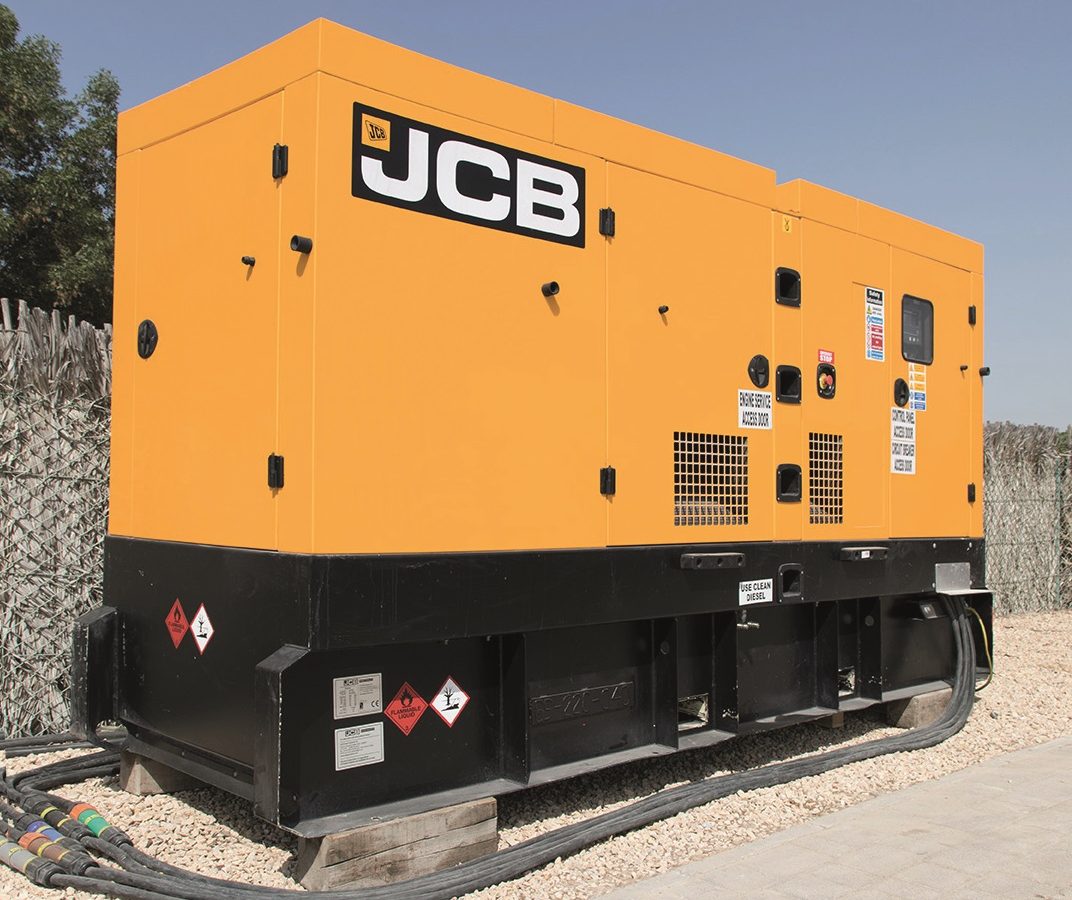 JCB Power Products to showcase 8–2,750kVA generators at Middle East Electricity 2019