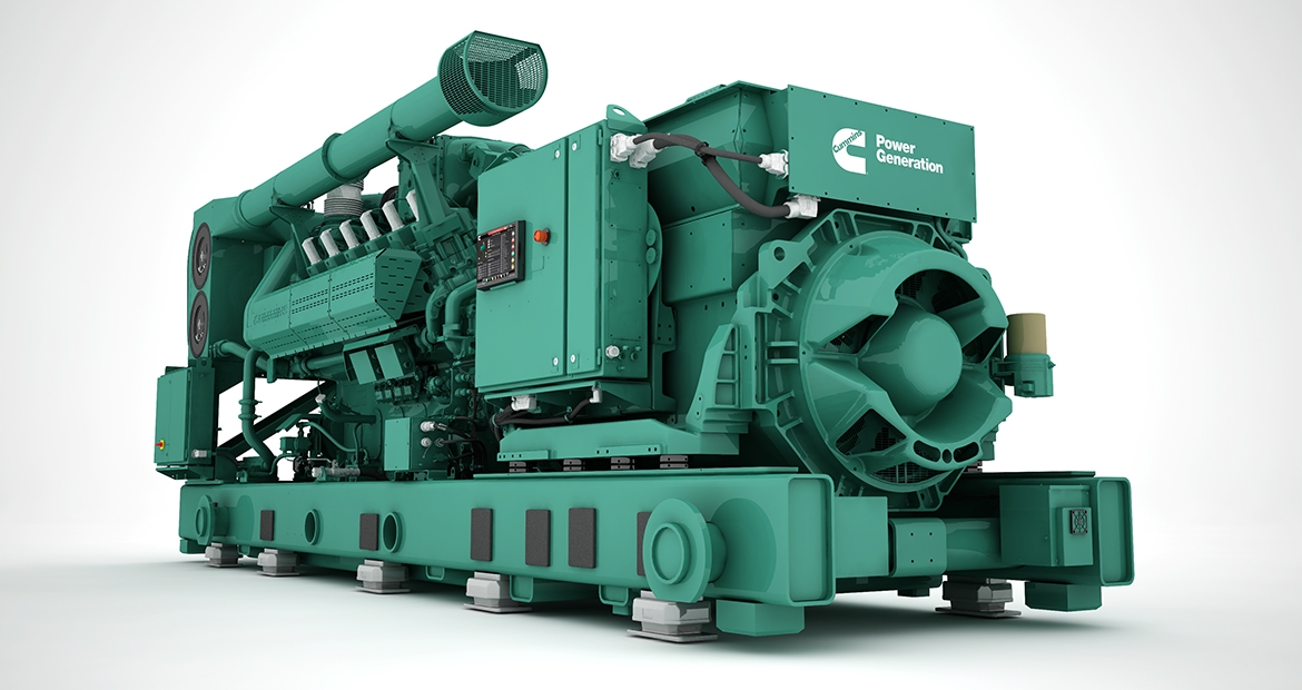 Cummins to showcase the HSK78G natural gas generator series at Middle East Electricity 2019