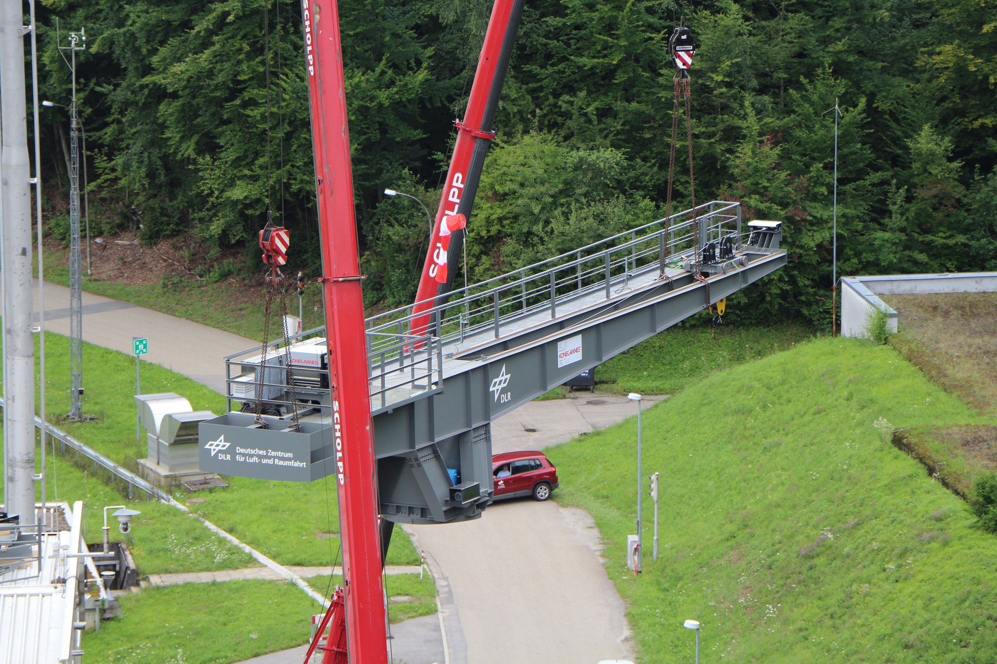 In Pictures Konecranes Upgrades Rotary Crane At German Aerospace Centre Test Facility For