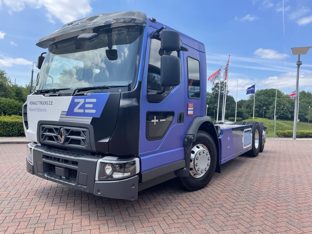 Renault Trucks launches all-electric, low cab truck to