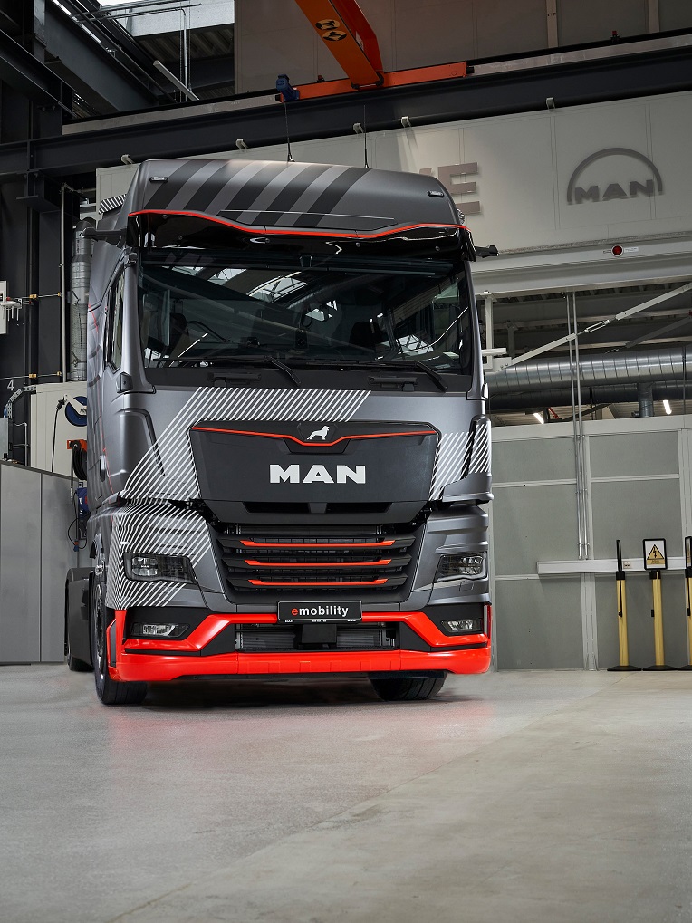 MAN to start production of heavy-duty electric trucks in 2024