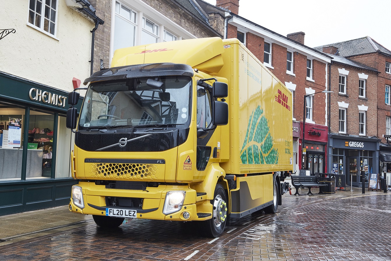DHL intends to deploy up to 44 Volvo electric trucks on routes in