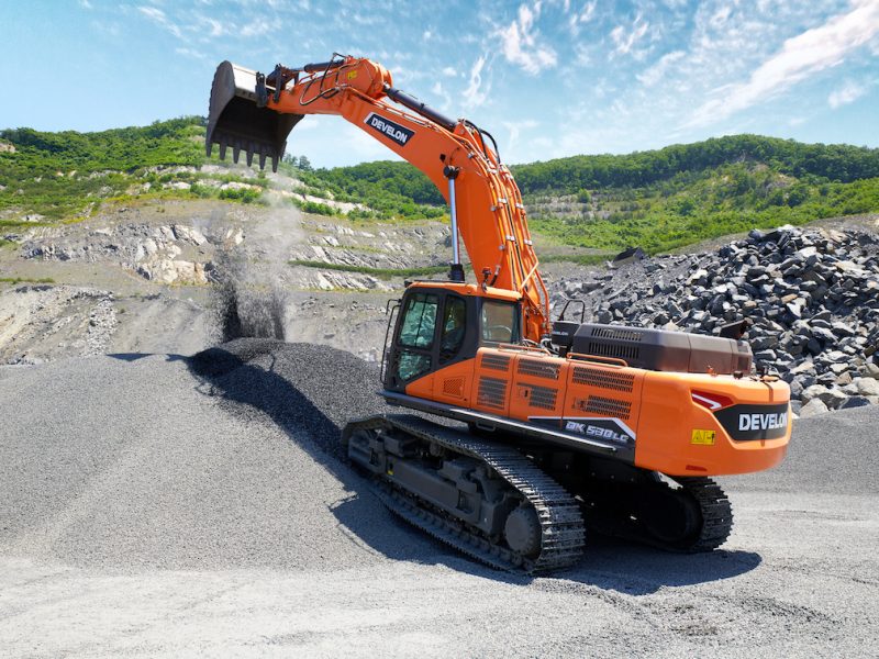 Develon introduces new ‘DX-7M’ tracked excavator range