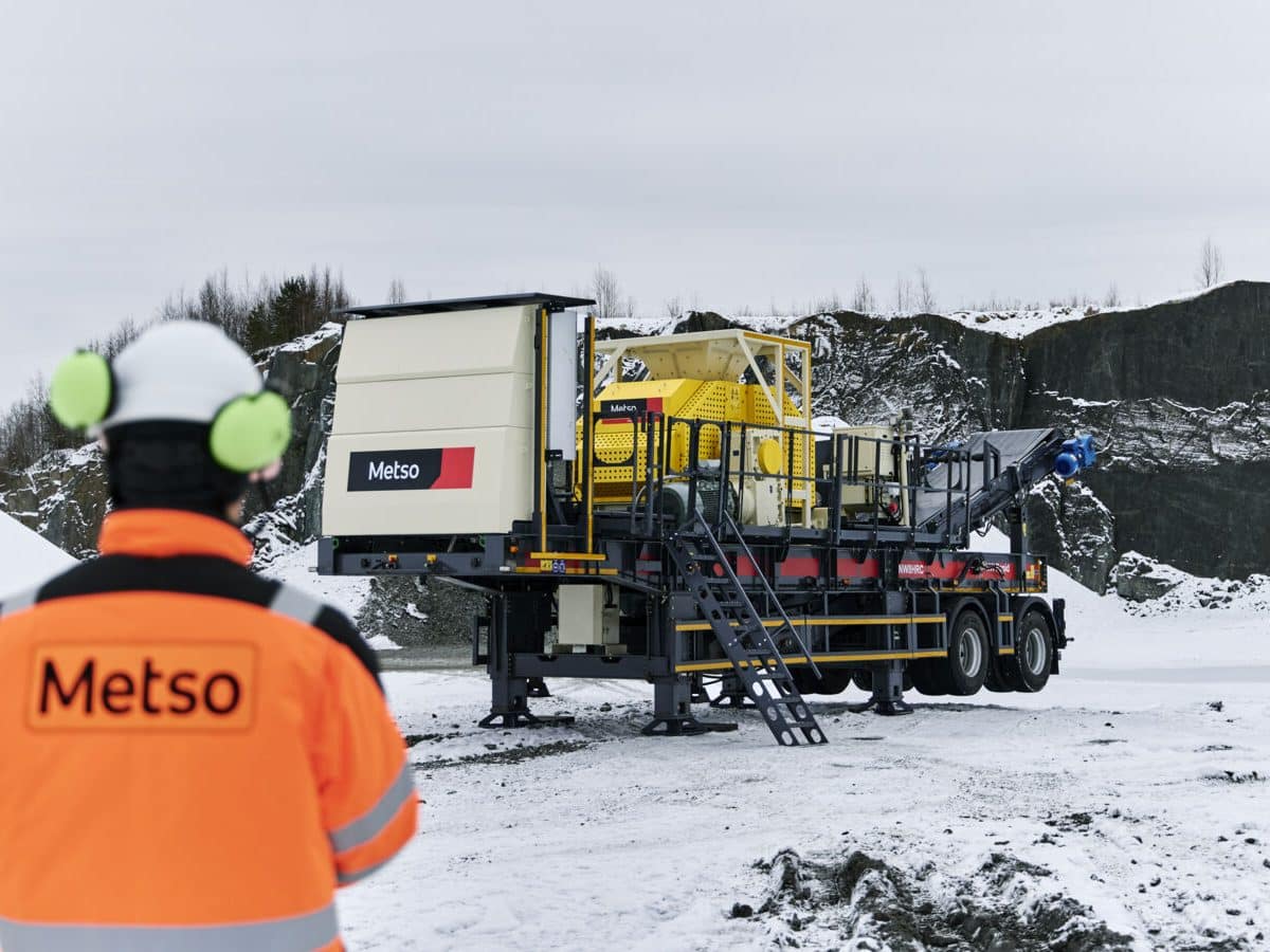 Metso launches first-ever portable crusher for manufactured sand production