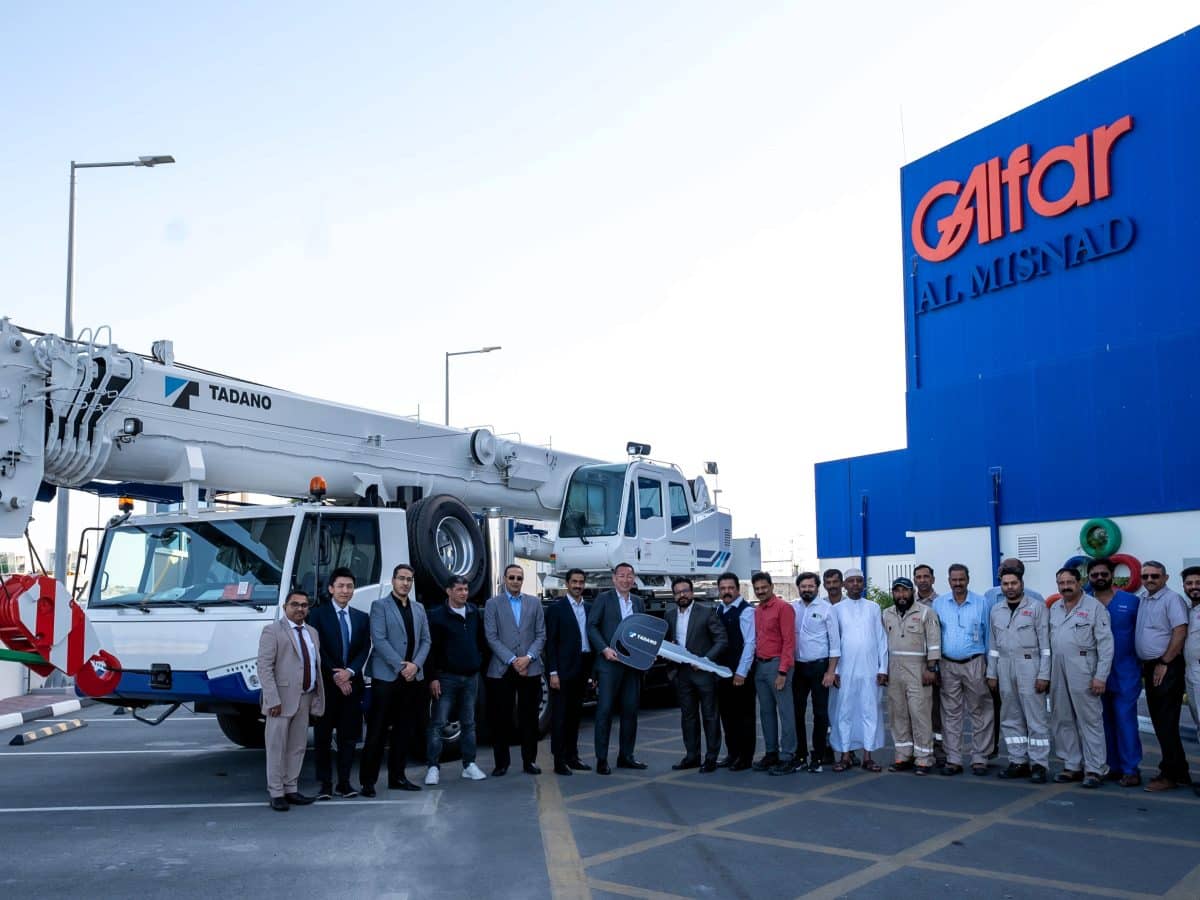 Tadano delivers 7 truck cranes to Galfar Al Misnad for mega projects in Qatar
