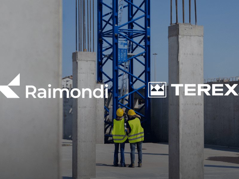 Raimondi Cranes to acquire Terex Tower Cranes, Terex Self-Erecting Cranes, Terex Rough Terrain Cranes and US-based support unit from Terex Corporation