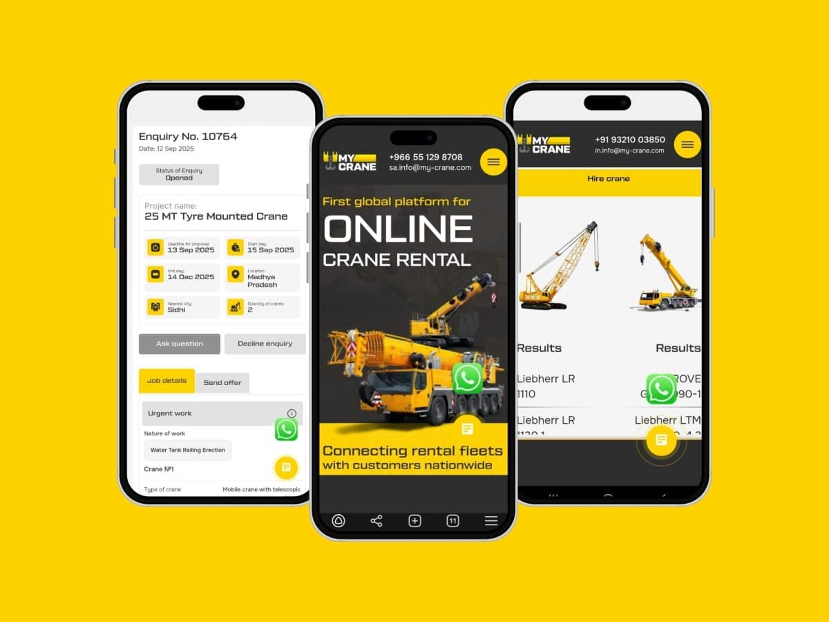 MYCRANE enhances user experience with new mobile app for iOS and Android
