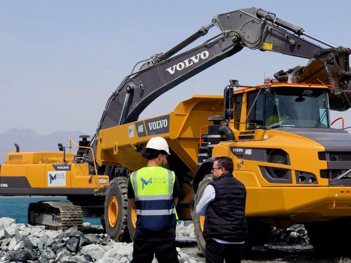 FAMCO-MAR partnership makes waves in construction with Volvo CE machines