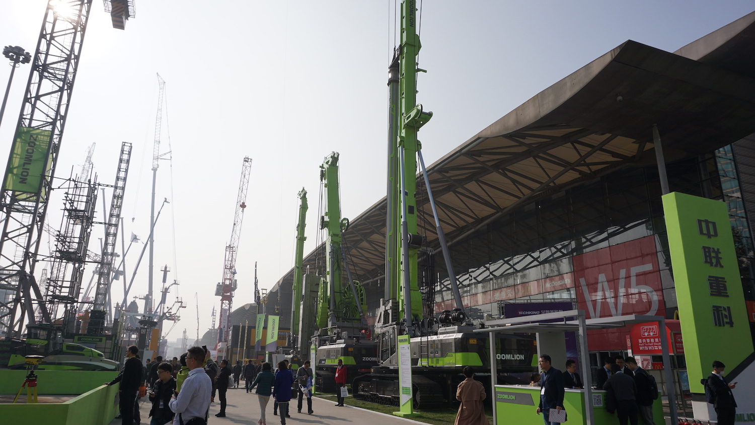 In Pictures Zoomlion at Bauma China 2018 Photos PMV